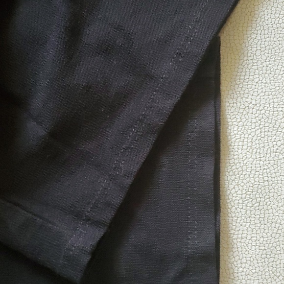 Eileen Fisher size xs pants elastic waist black pants pull-on wide wider… - Picture 2 of 6